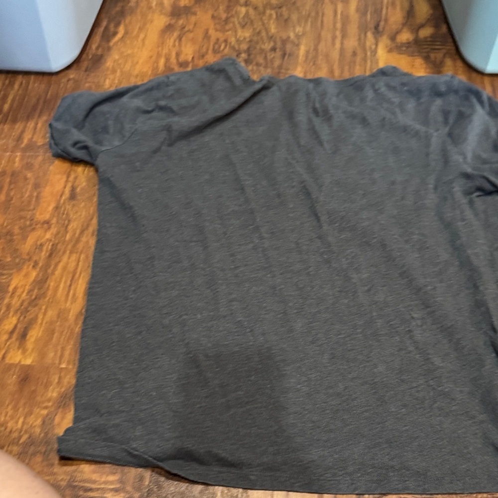 Victoria's Secret Charcoal Tee/pajama top - Picture 4 of 4